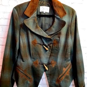 Vintage Byron Lars Plaid Blazer